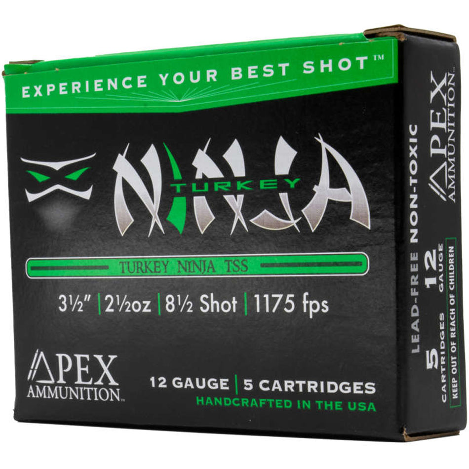 Apex 12 Gauge NINJA3.5 3.5" 21/2oz 8.5 Shot