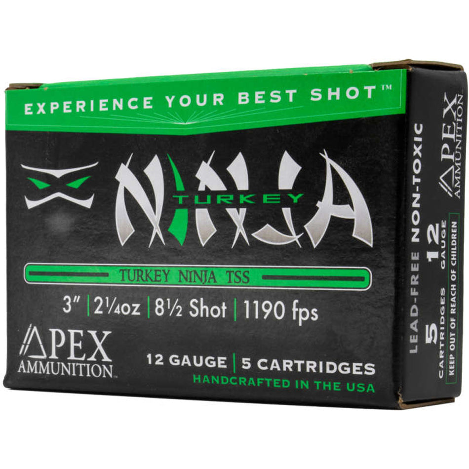 Apex Turkey Ninja TSS 12 Gauge 3 in / 3 in #8.5 2-1/4 oz