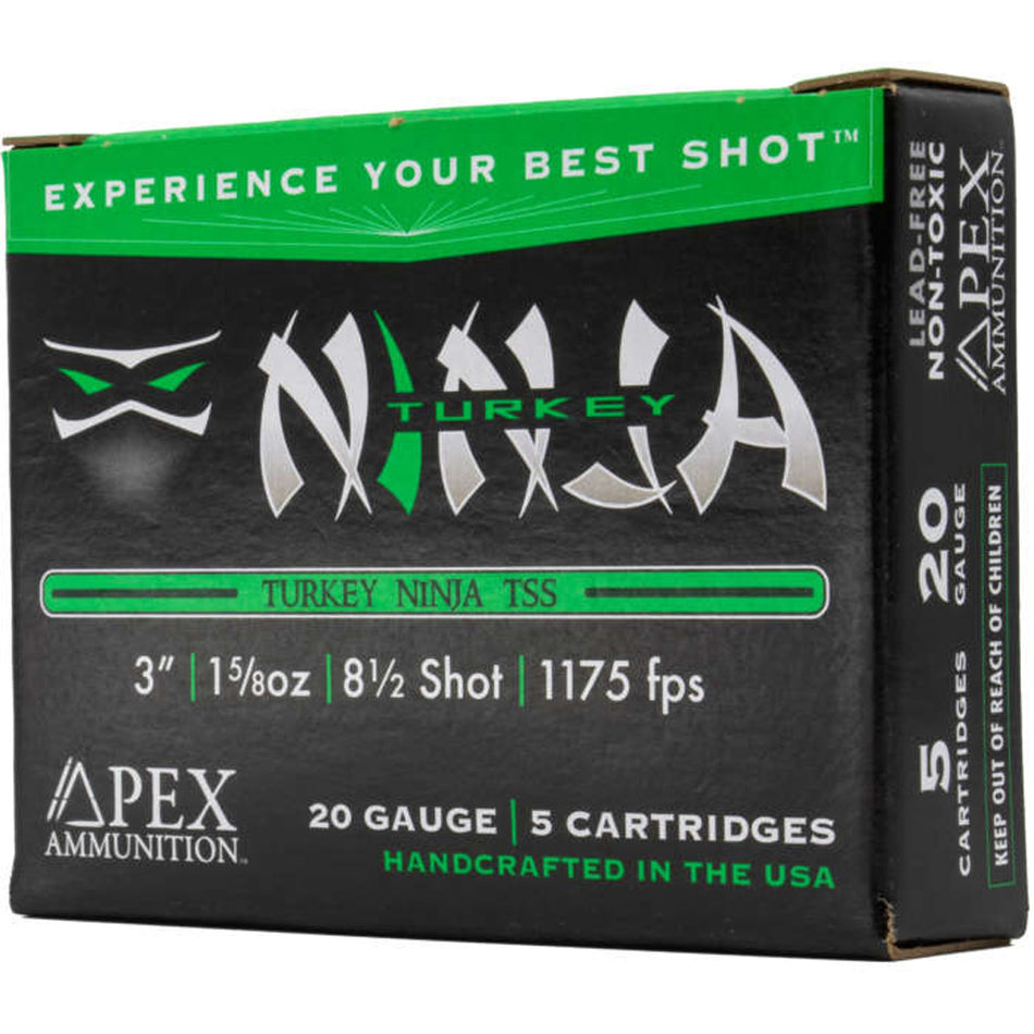 Apex Turkey Ninja TSS 20 Gauge 3 in / 3 in #8.5 1-5/8 oz