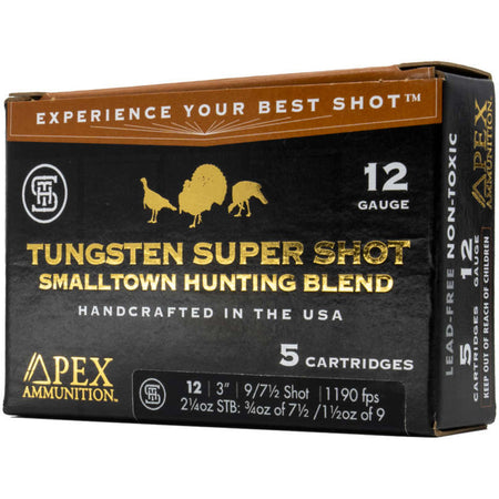 Apex Turkey TSS Smalltown Hunting Blend 12 Gauge 3 in / 3 in #7.5 / 9 2-1/4 oz