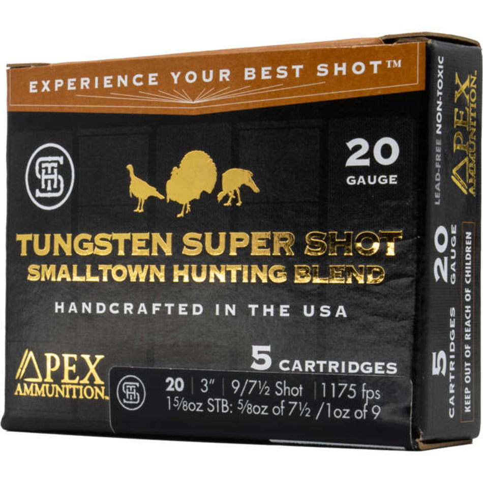 Apex Turkey TSS Smalltown Hunting Blend 20 Gauge 3 in / 3 in #7.5 / 9 1-5/8 oz