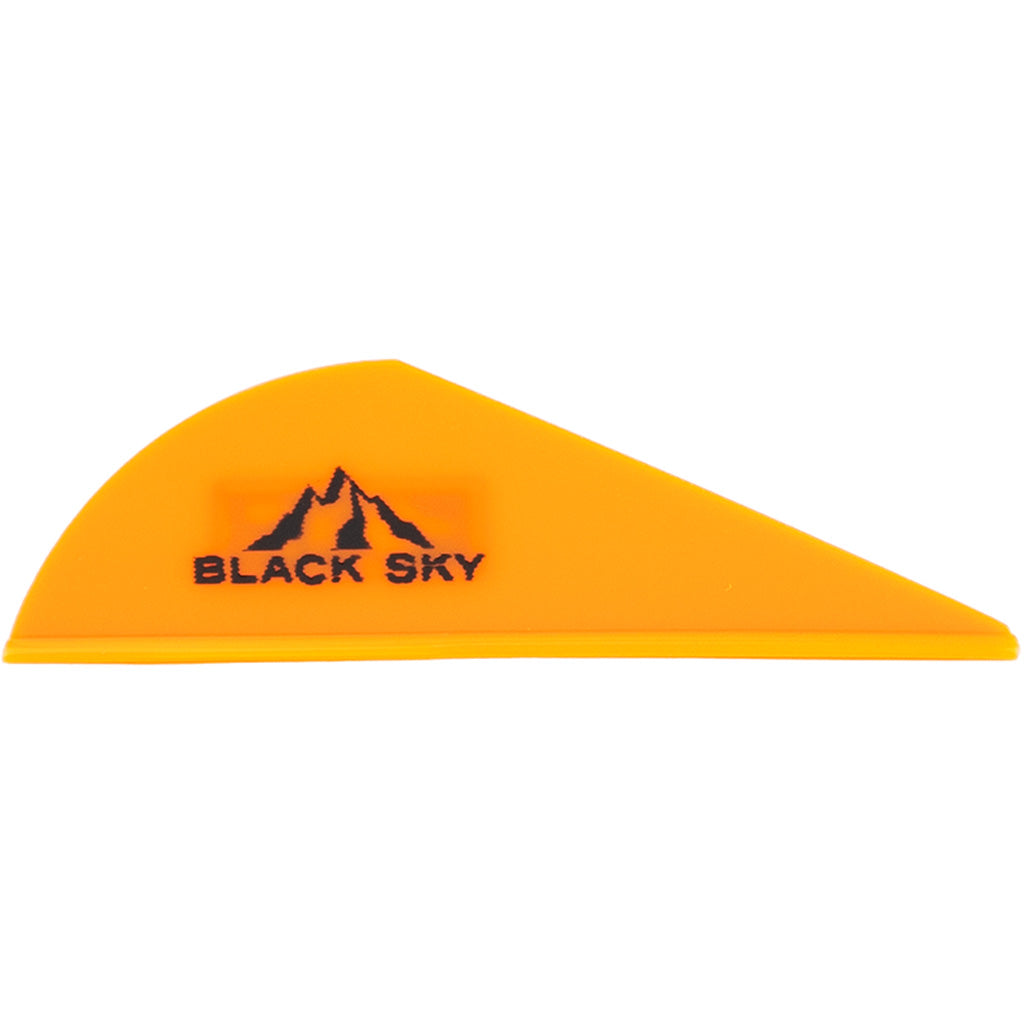 Bohning Black Sky 2 in. Neon Orange Crossbow Vane 36 Pack