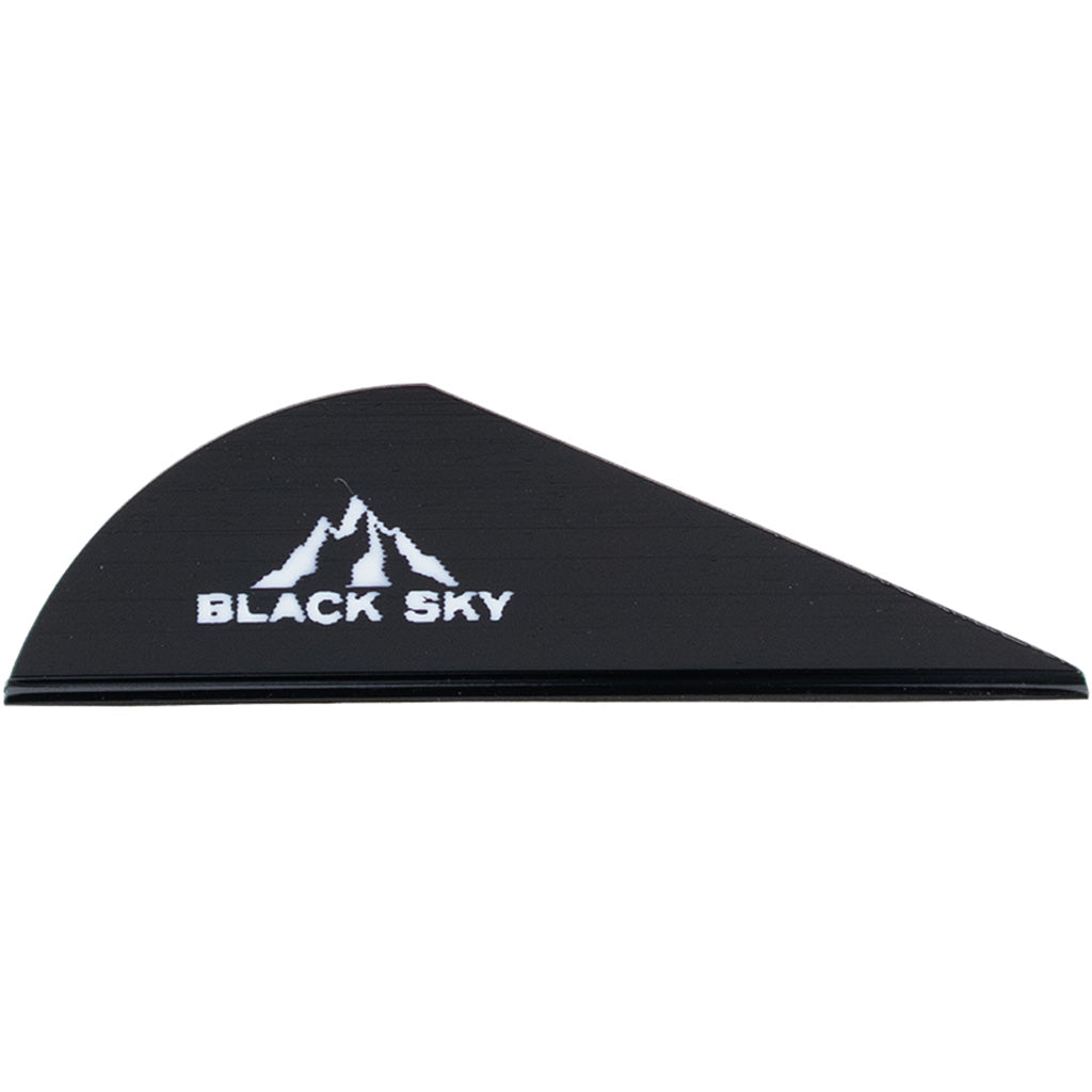 Bohning Black Sky 2 in. Black Crossbow Vane 36 Pack
