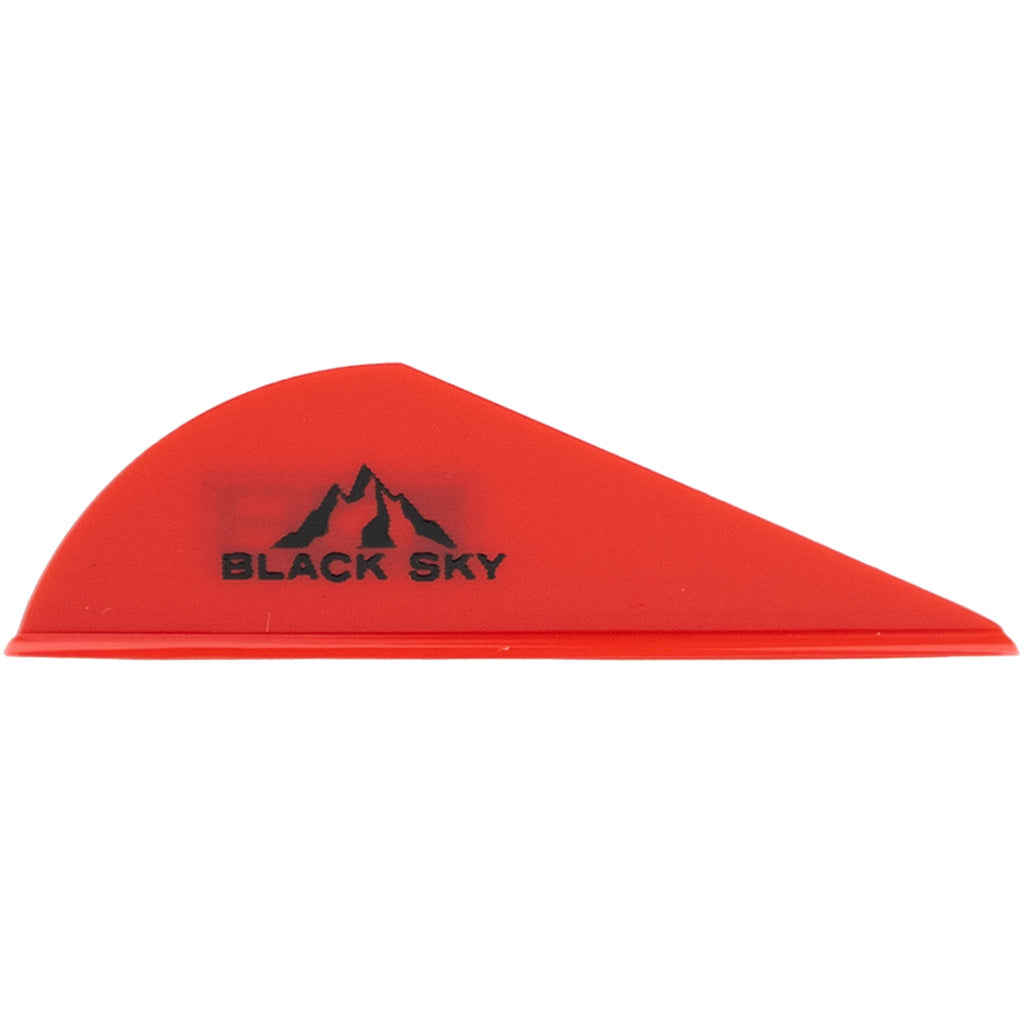 Bohning Black Sky 2 in. Red Crossbow Vane 36 Pack
