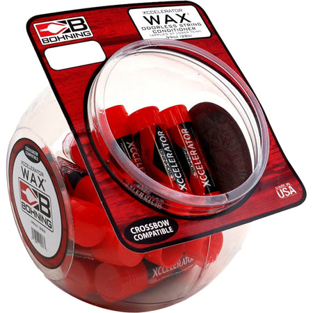 Bohning Xccelerator Crossbow-Compatible Natural Wax Fish Bowl 16 Tubes