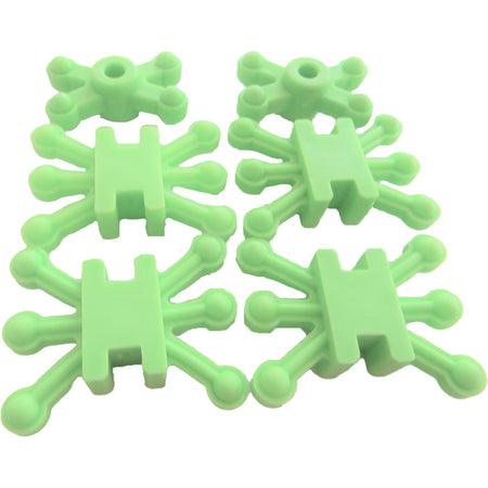 BowJax Crossbow Split Limb Dampener Kit Green 6 Arm 11/16 in. Gap