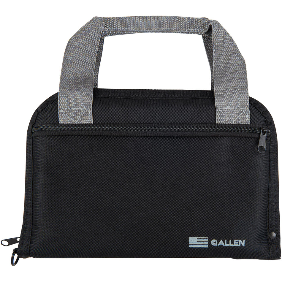 Allen Pistol Tote with Pocket Black - Fits Handguns up to 11 in.