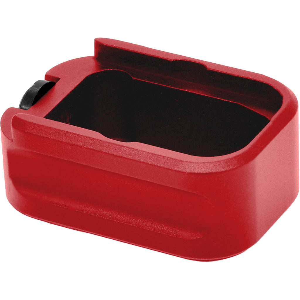 Warne Red Magazine Extension for Glock 19/23 +3 Rounds (9mm) / +2 Rounds (40 cal.)
