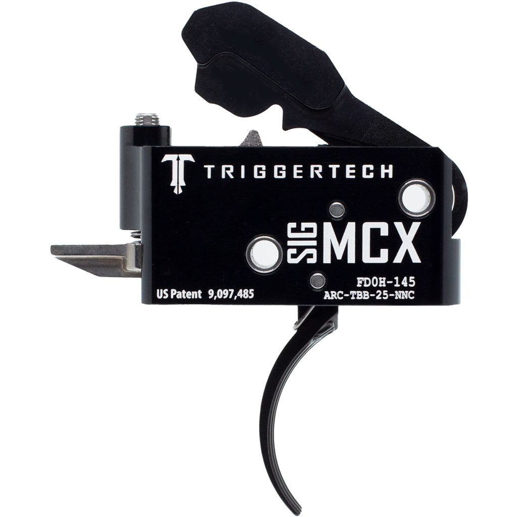 TriggerTech SIG MCX Two-Stage Drop-In Trigger Black Curved