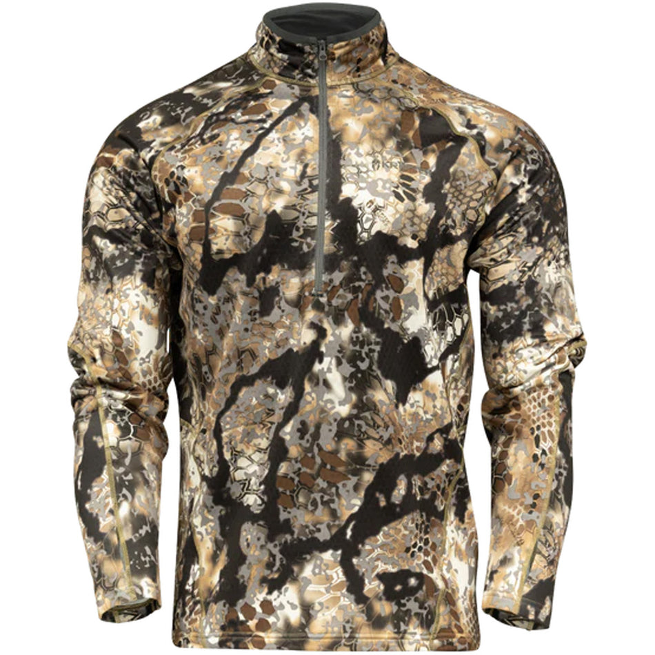 Kryptek Cronos Half Zip Grid Fleece SkyFall Medium