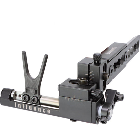 Specialty Archery Influence Arrow Rest Deluxe Kit with Extension and Double Berger Hole RH