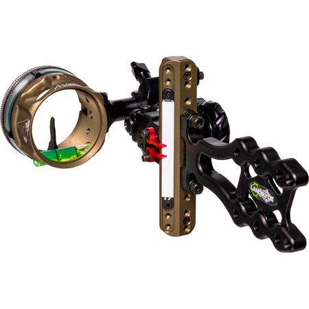 Axcel LANDSLYDE Slider Bowhunting Sight AVX-41 Scope 1 Pin .010 Green Fiber