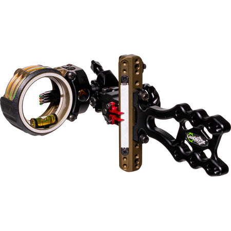 Axcel LANDSLYDE Slider Bowhunting Sight AccuStat II Micro 4 Pin .019