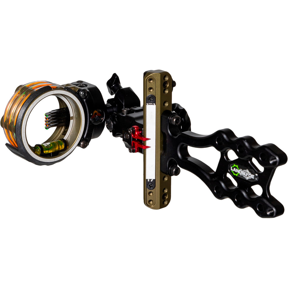 Axcel LANDSLYDE Slider Tactical Bowhunting Sight AccuStat II Micro 5-Pin .019