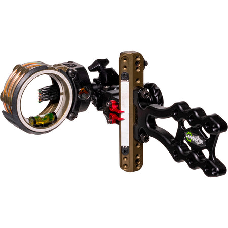 Axcel LANDSLYDE Slider Tactical Bowhunting Sight AccuStat II Micro 5-Pin .010