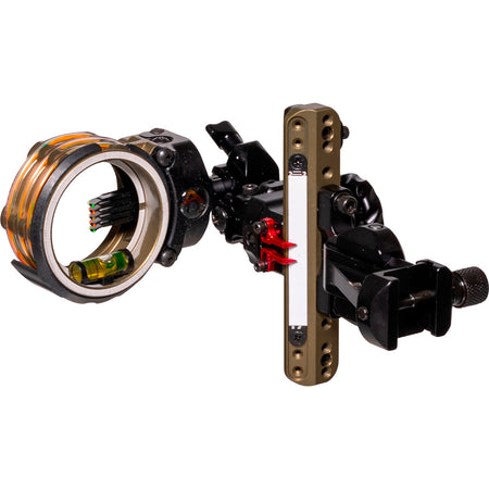 Axcel LANDSLYDE Picatinny Slider Tactical Bowhunting Sight AccuStat II Micro 5 Pin .019