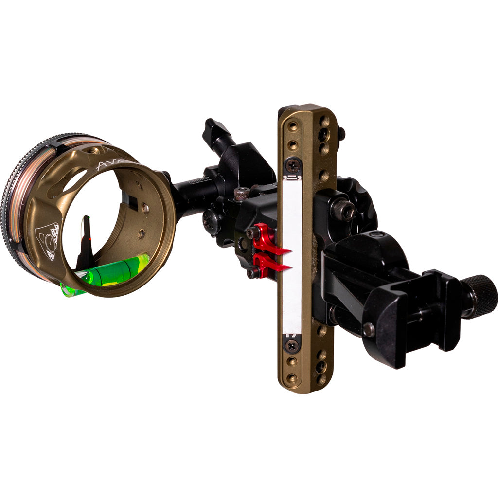Axcel LANDSLYDE Picatinny Slider Sight Tactical BH AVX-41 Ranger Double Pin .010 Green/Red Fiber
