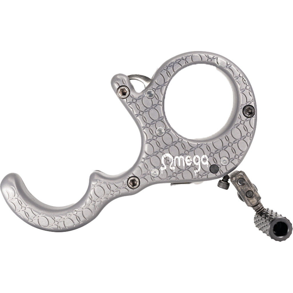 B3 Omega Archery Release Grey Aluminum Handle