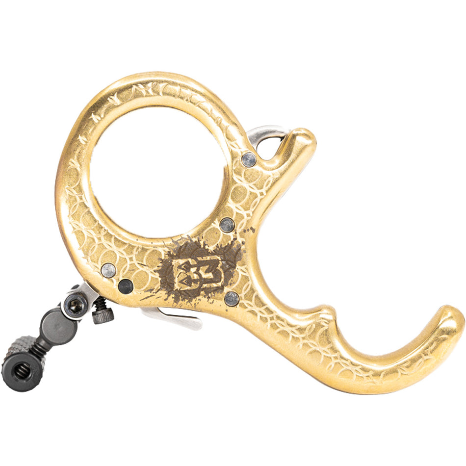 B3 Omega Mini Archery Release Brass Handle