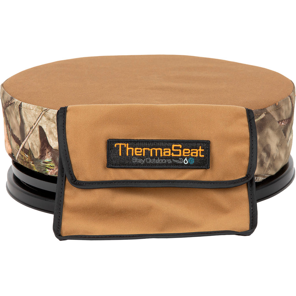 Therm-A-Seat E-Series Heated Bucket Seat Mossy Oak 3 in.