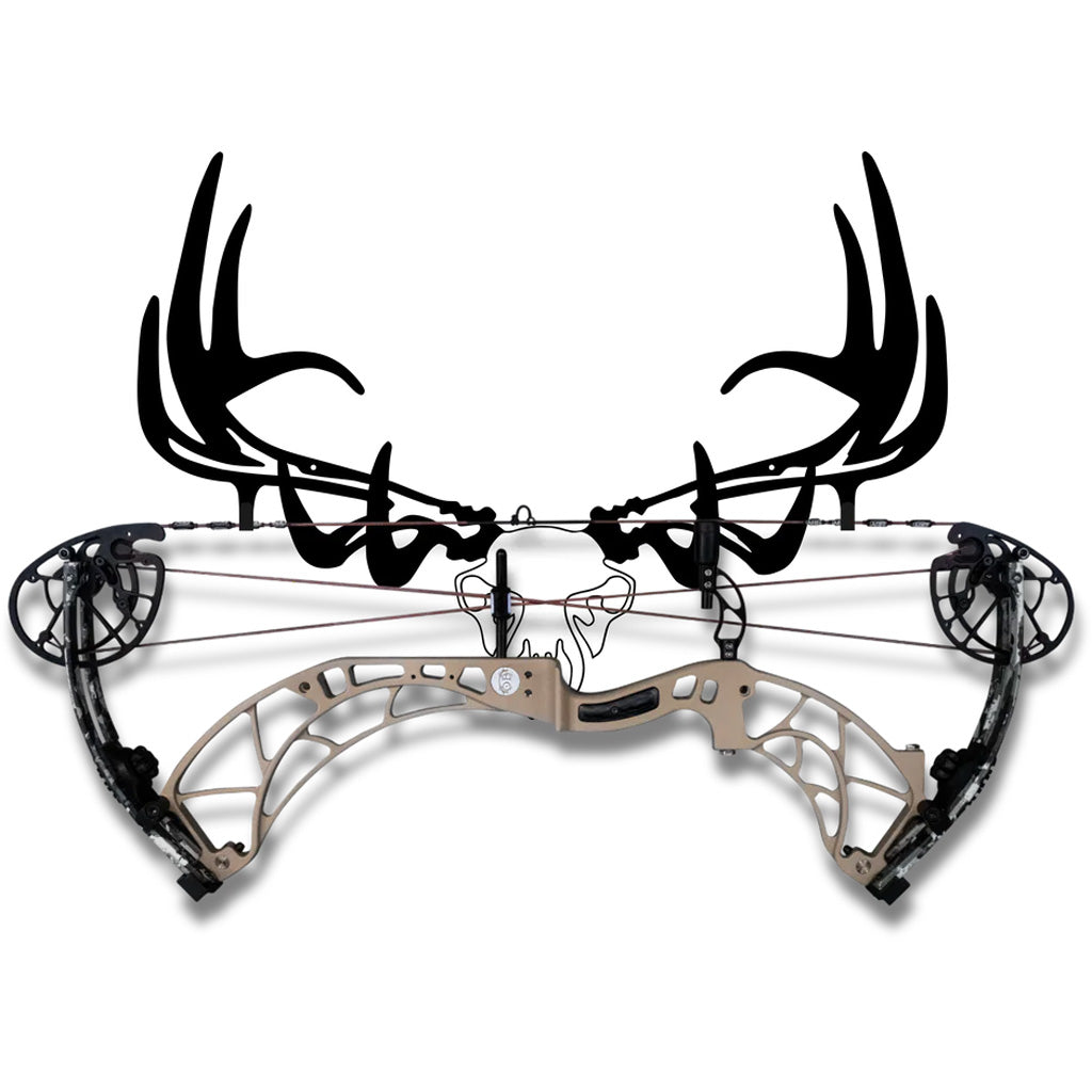 Raxx Elk Skull Crossbow Bow Hanger Wall Mount
