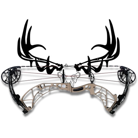 Raxx Elk Skull Crossbow Bow Hanger Wall Mount