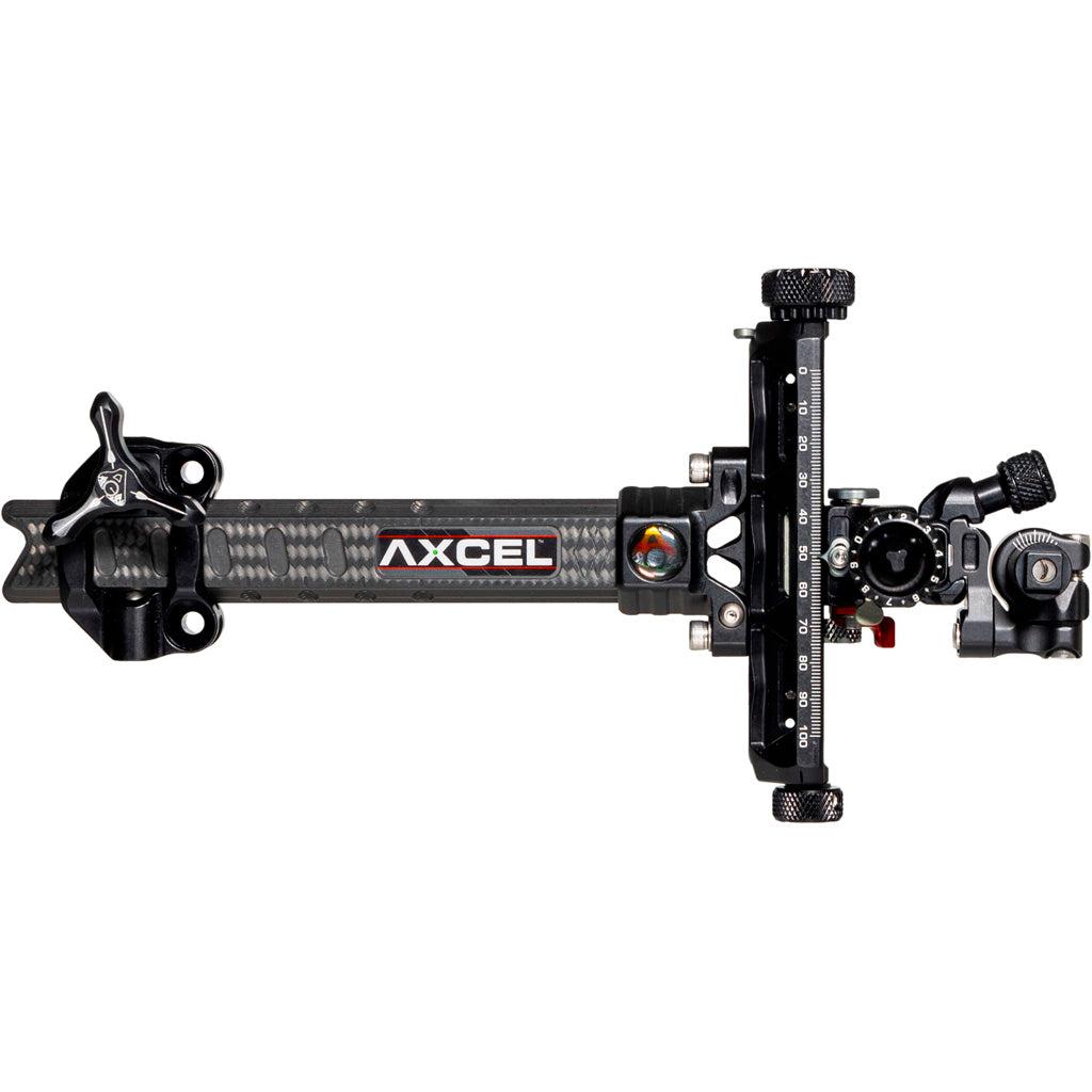 Axcel Achieve XP Pro Carbon Bar Compound Bow Sight Black 6 in. RH