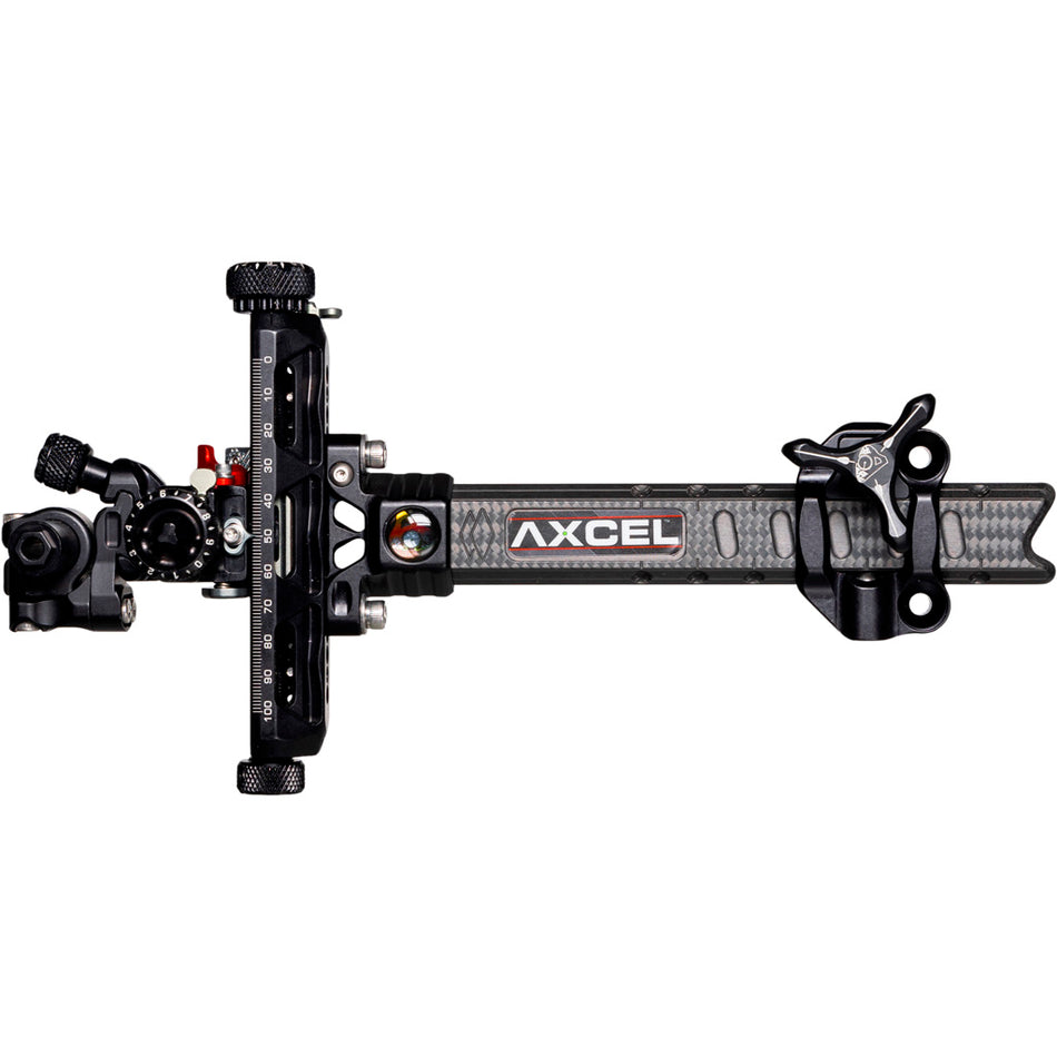 Axcel Achieve XP Pro Carbon Bar Compound Bow Sight Black 6 in. LH