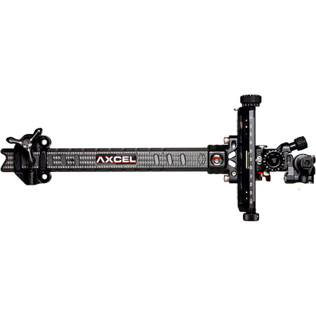Axcel Achieve XP Pro Carbon Bar Compound Bow Sight Black 9 in. RH