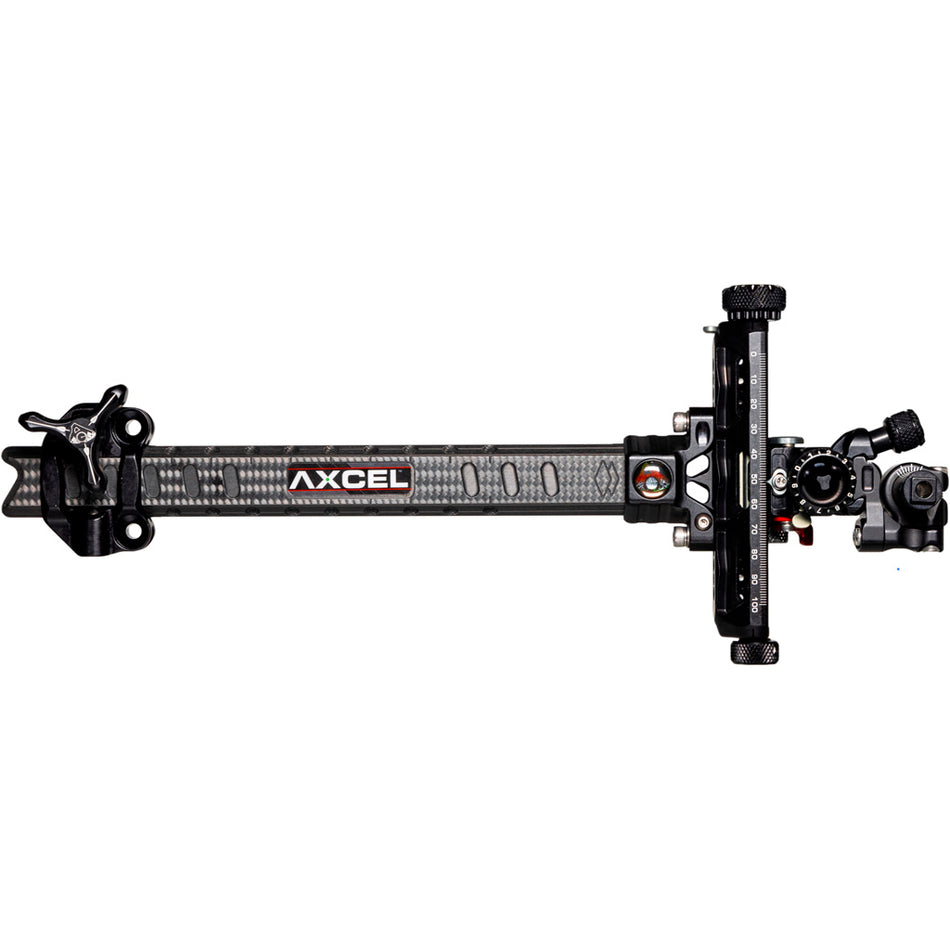 Axcel Achieve XP Pro Carbon Bar Compound Bow Sight Black 9 in. RH