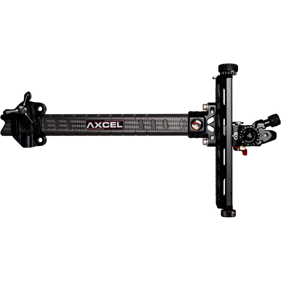 Axcel Achieve XP Pro Carbon Bar Recurve Bow Sight Black 9 in. RH