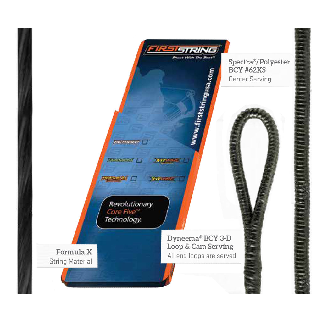 FirstString Classic Bow String Set Black for Mathews V3X 29