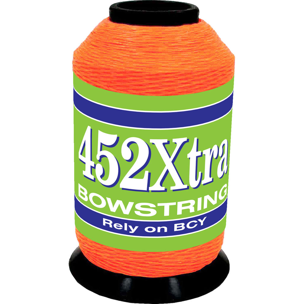 BCY 452Xtra Bowstring Material Flo Orange 1/4 lb Spool