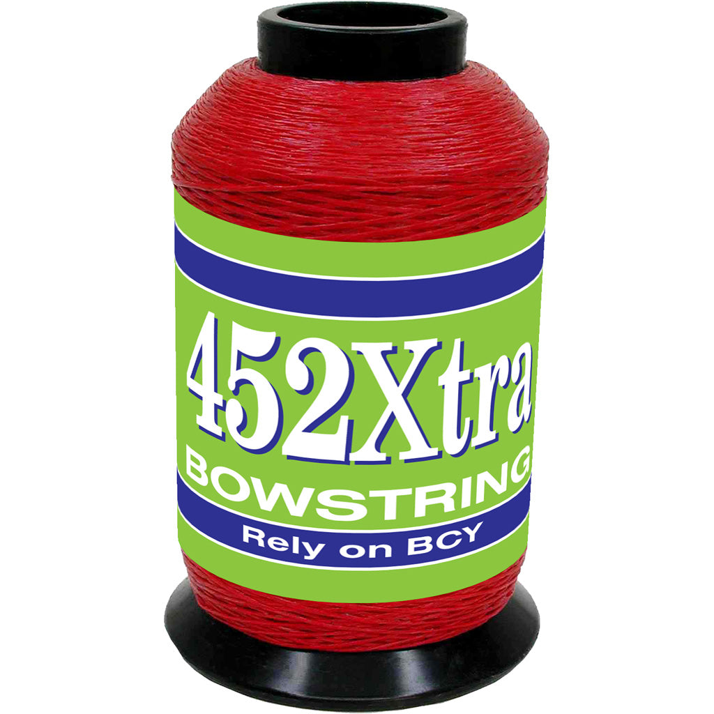 BCY 452Xtra Bowstring Material Red 1/4 lb. - 67% Dyneema 33% Vectran