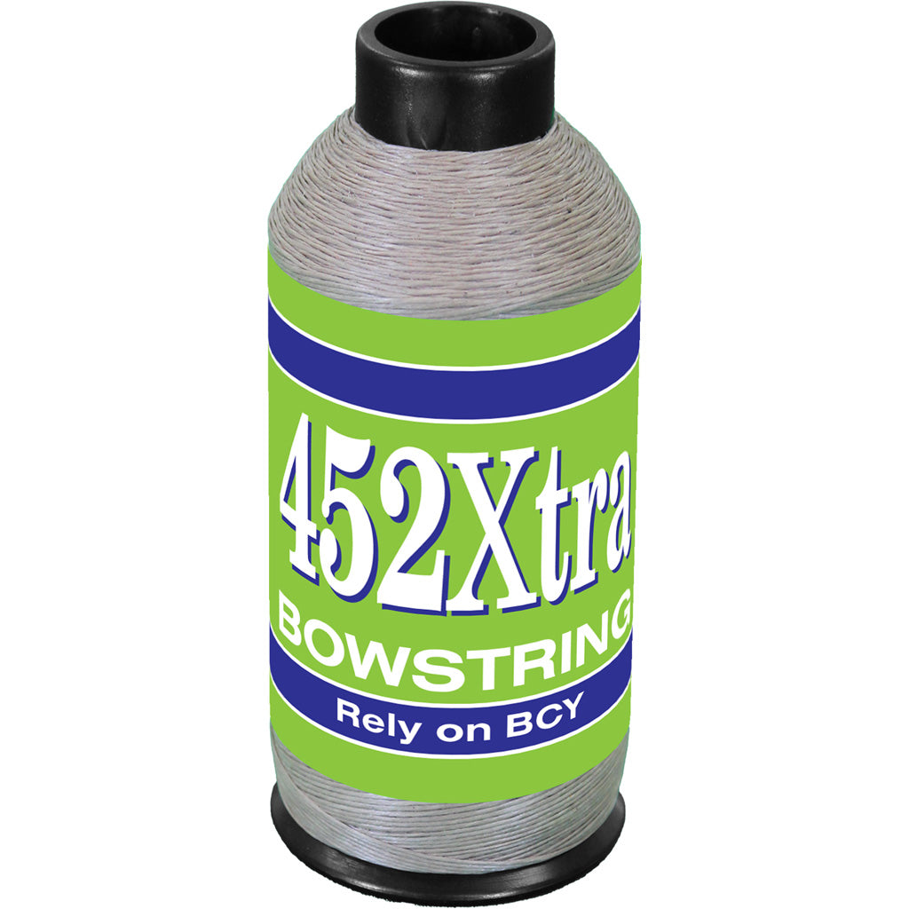 BCY 452Xtra Bowstring Material Silver 1/8 lb. - 67% Dyneema 33% Vectran