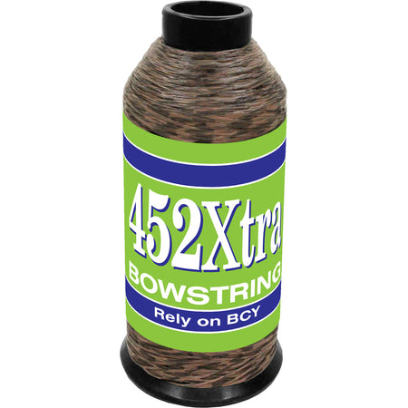 BCY 452Xtra Bowstring Material Tan/Black 1/8 lb. - 67% Dyneema 33% Vectran