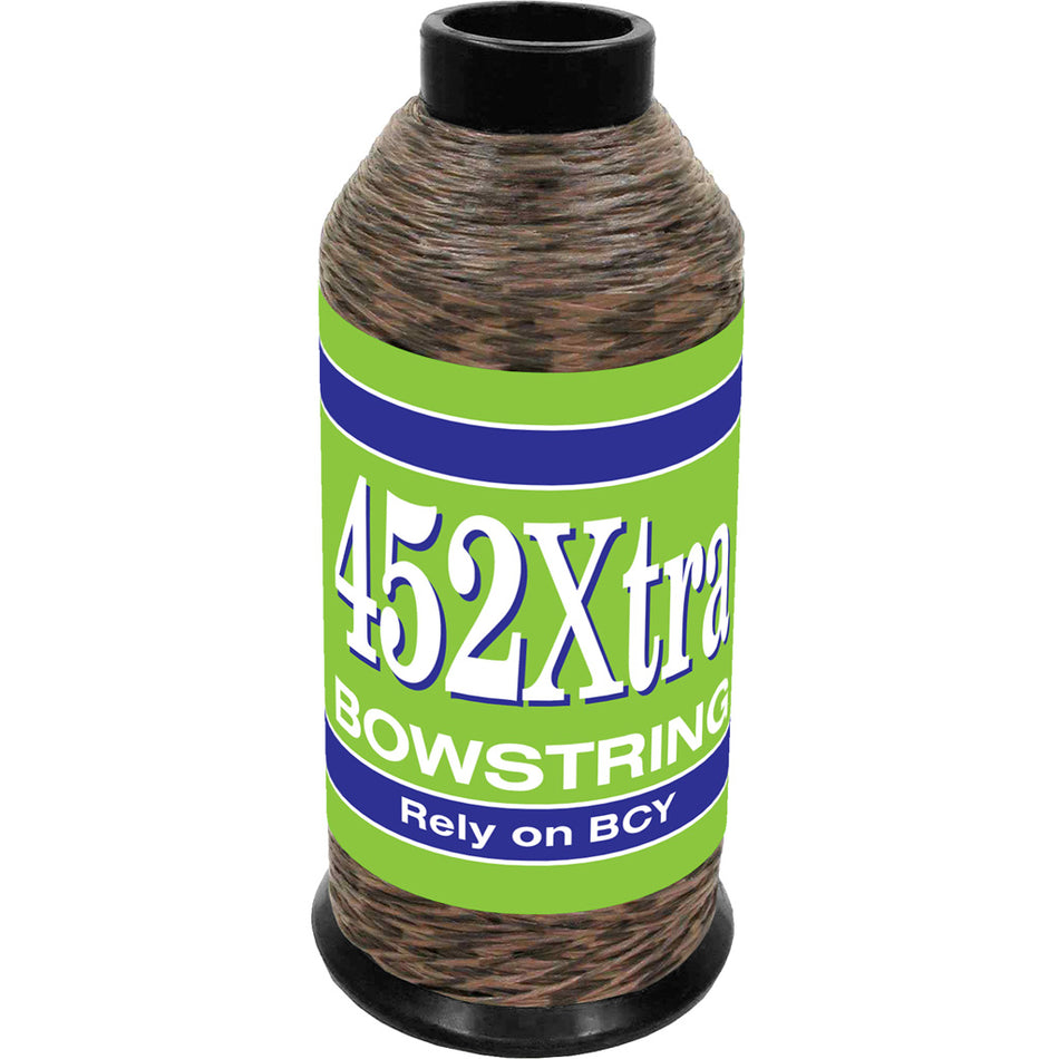 BCY 452Xtra Bowstring Material Tan/Black 1/8 lb. - 67% Dyneema 33% Vectran