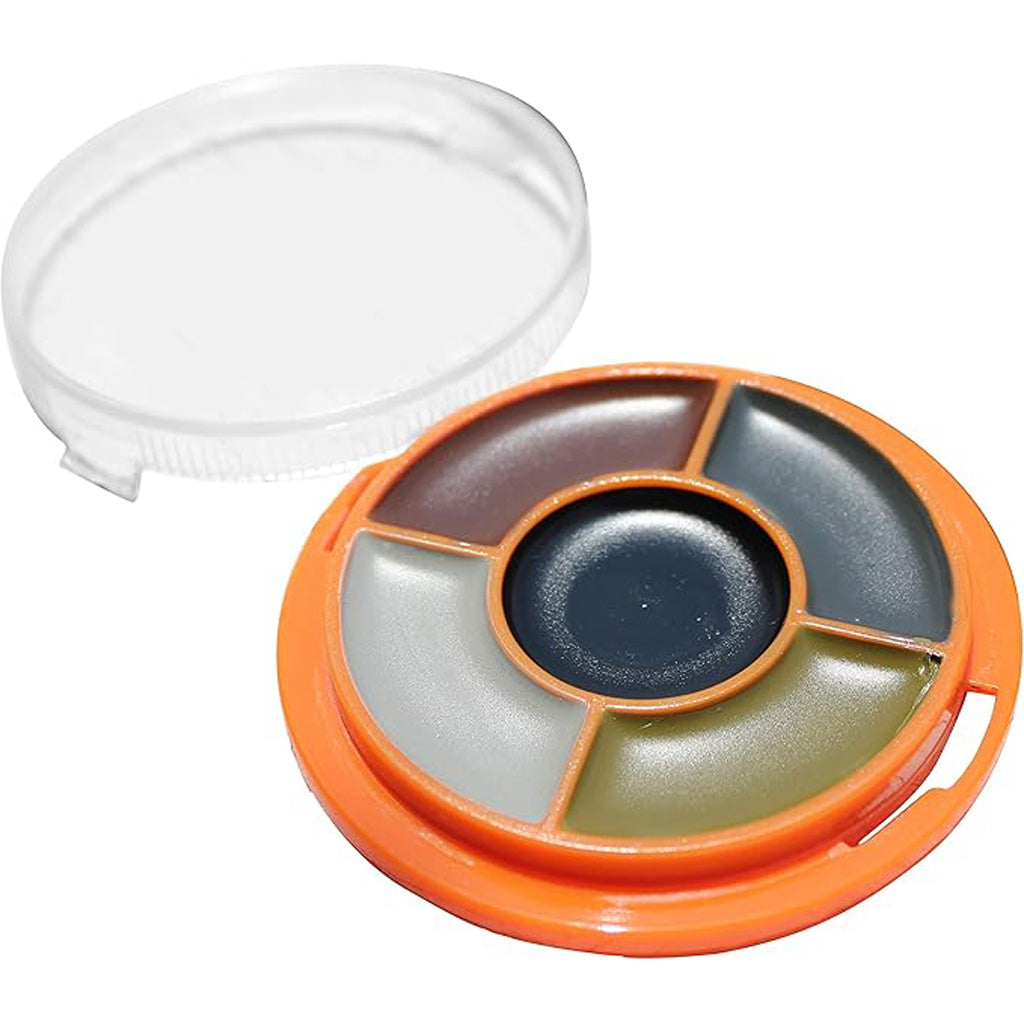Dead Down Wind Camo Wheel 5-Color Odorless Face Paint for Hunters