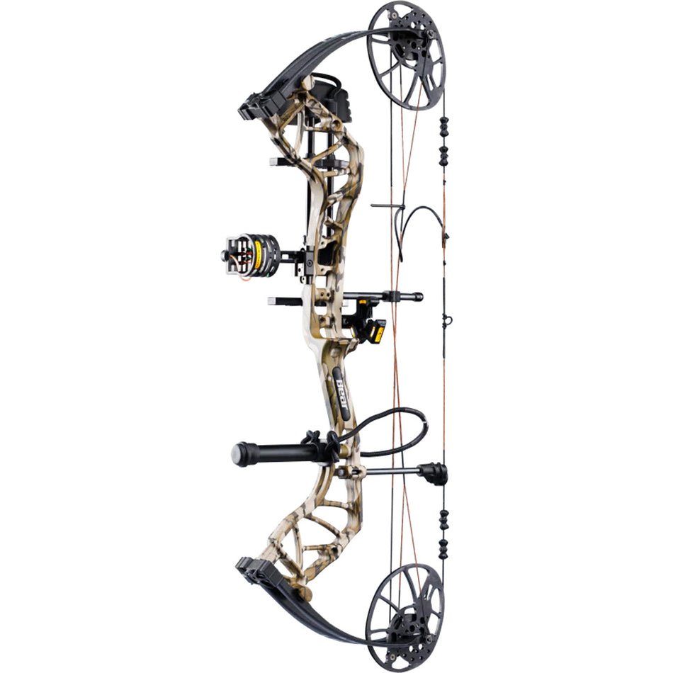 Bear Legit MAXX RTH Compound Bow Package Mossy Oak Bottomland/Black 10-70 lbs. RH