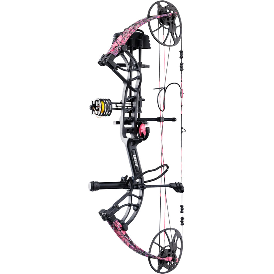 Bear Cruzer G4 RTH Compound Bow Package Black/Muddy 10-70 lbs. Left Hand