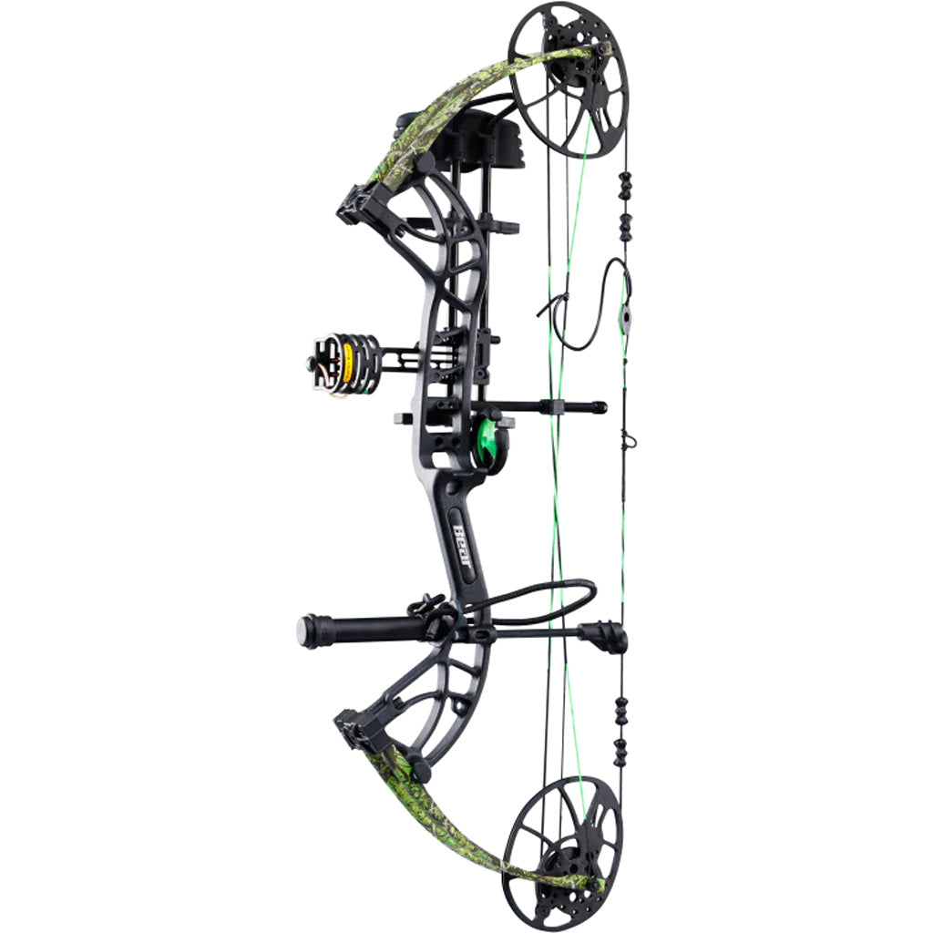 Bear Cruzer G4 RTH Compound Bow Package Black/Toxic 10-70 lbs. Right Hand