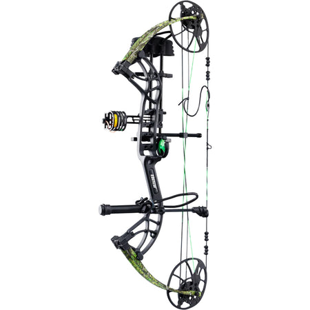 Bear Cruzer G4 RTH Compound Bow Package Black/Toxic 10-70 lbs. Right Hand