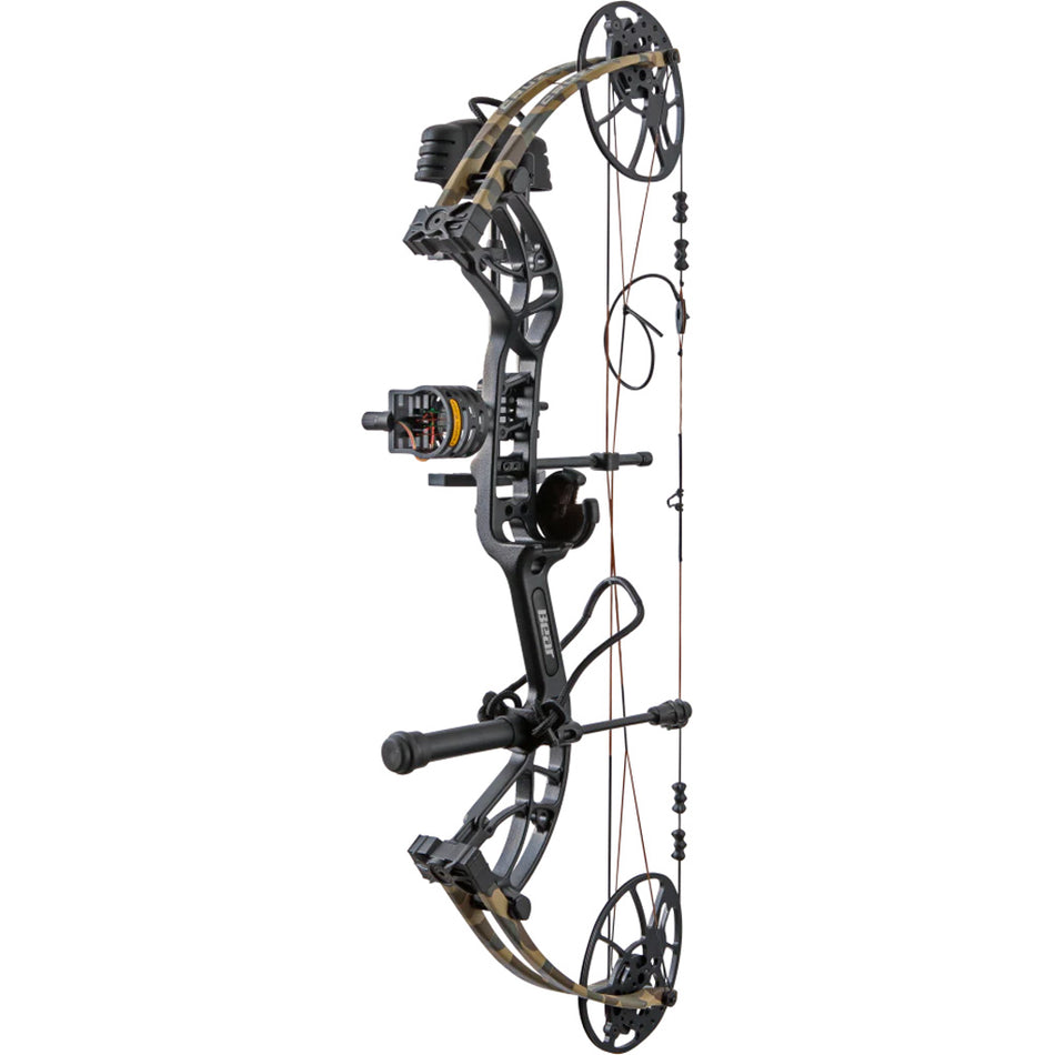 Bear Cruzer G4 RTH Compound Bow Package Black/Fred Bear Camo 10-70 lbs. Left Hand