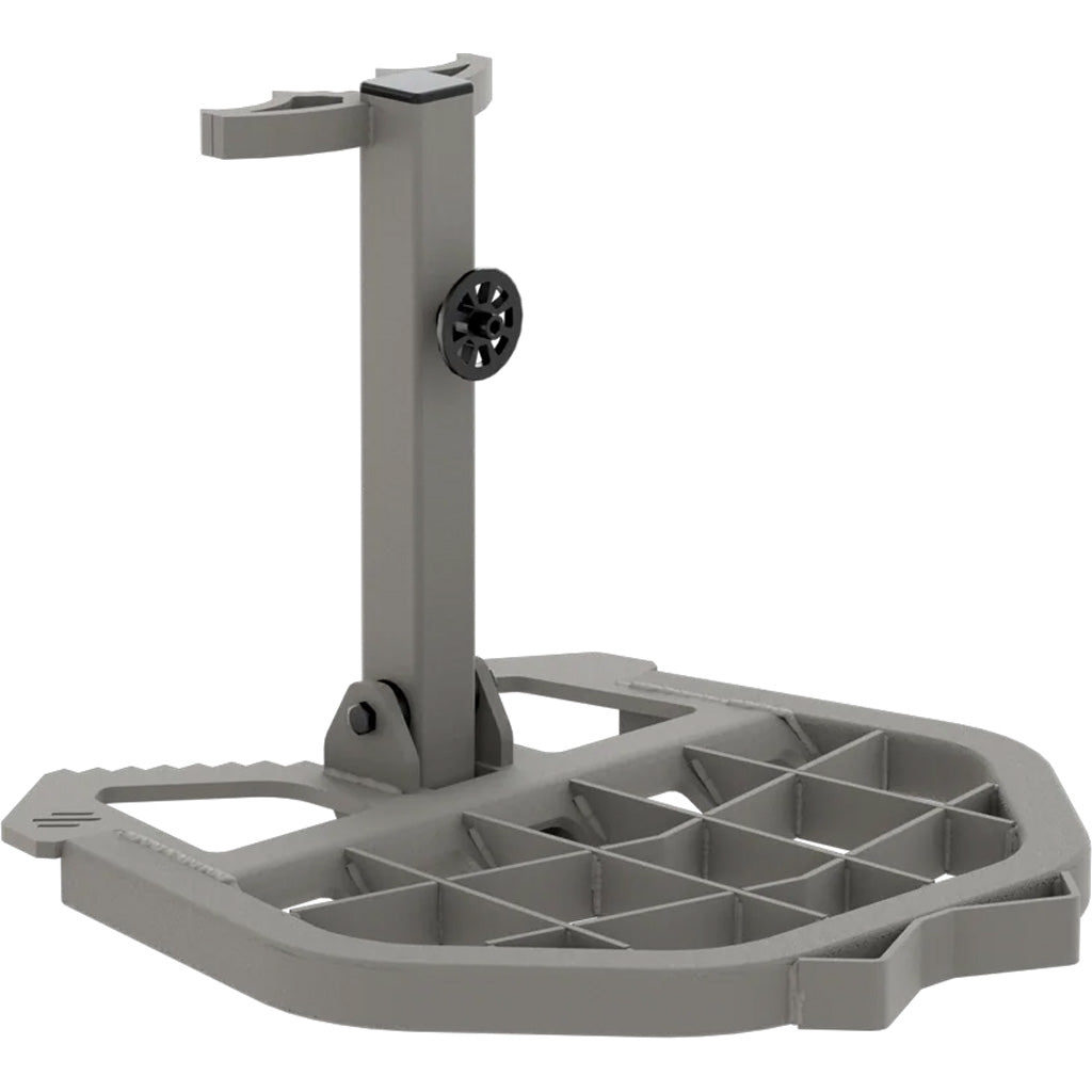 Novix Raider Saddle Platform Classic Gray Aluminum