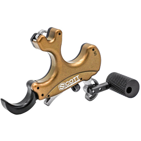 Scott ST1-b Thumb Button Bow Release Tan Green