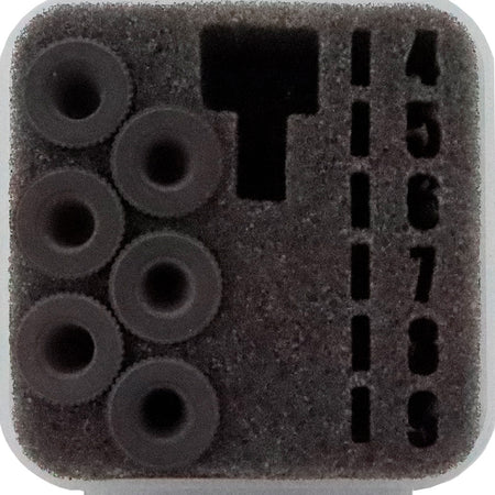 Specialty Iron I Rifle Peep Aperture Kit - All 6 Sizes with Storage Case