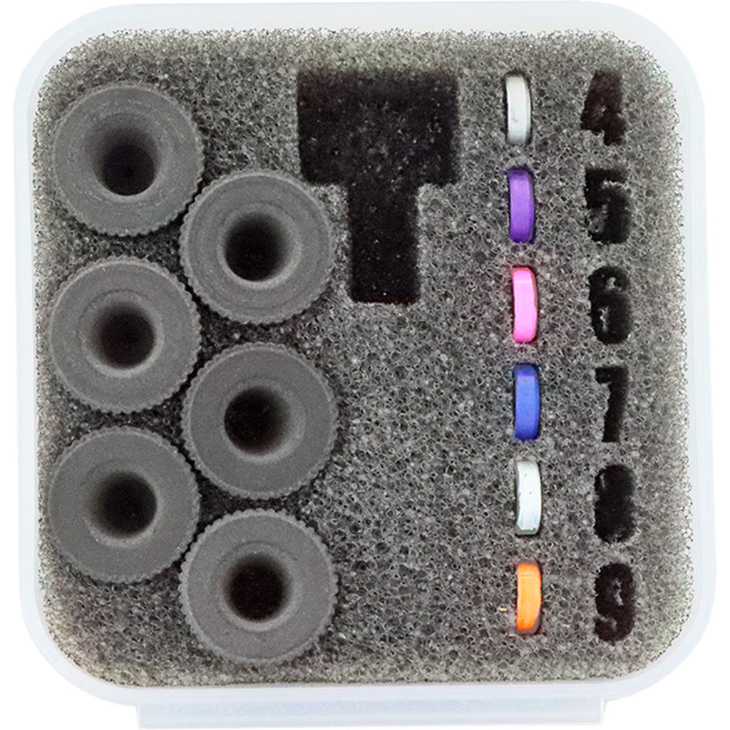Specialty Iron I Rifle Peep Complete Kit with 6 Apertures, 6 Verifiers, and Case
