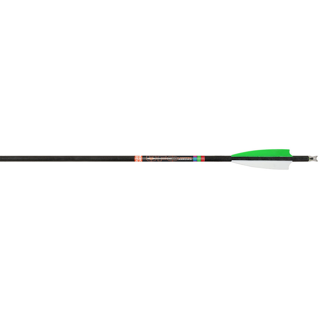 30-06 UFO Lighted Green Moon Nock Carbon Crossbow Bolt 20 in. 3-Pack