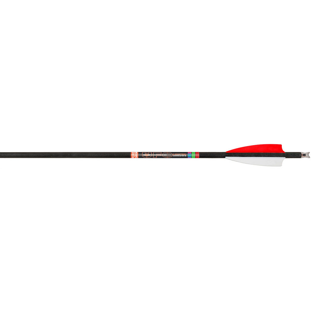 30-06 UFO Lighted Red Moon Nock Carbon Crossbow Bolt 20 in. 3-Pack