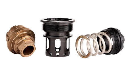 Rugged Suppressors CAGE002 Universal Cage Black for Alaskan 360 Suppressor on Pistols and Subguns